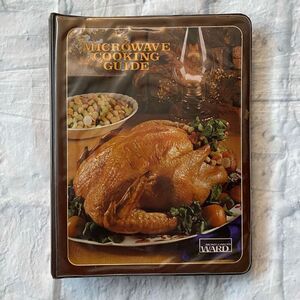 Montgomery Ward vintage microwave cooking guide